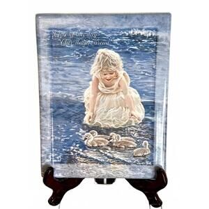 Sandra Kuck The Lord’s Prayer Ceramic Wall Plaque/Plate – Bradford Exchange